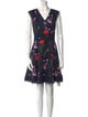 Ted Baker Floral Print Mini Dress