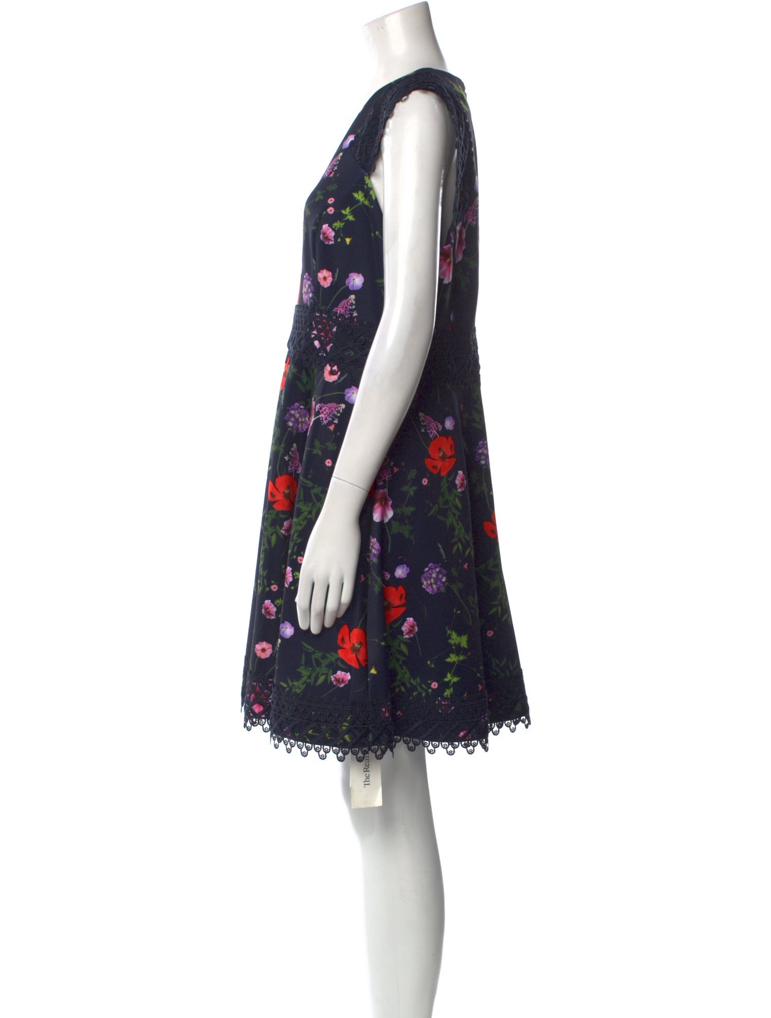 Ted Baker Floral Print Mini Dress