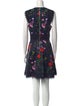 Ted Baker Floral Print Mini Dress