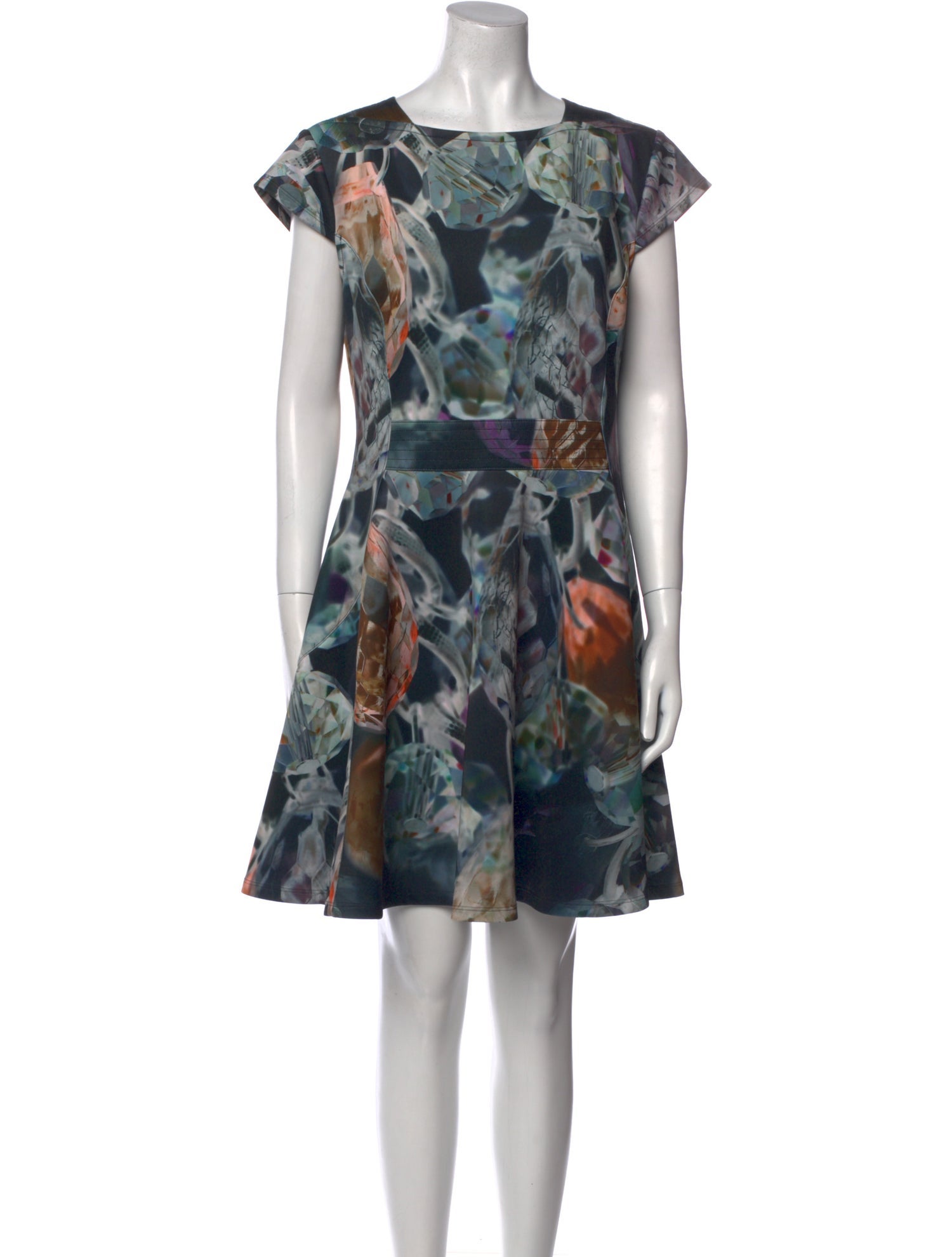 Ted Baker Printed Mini Dress