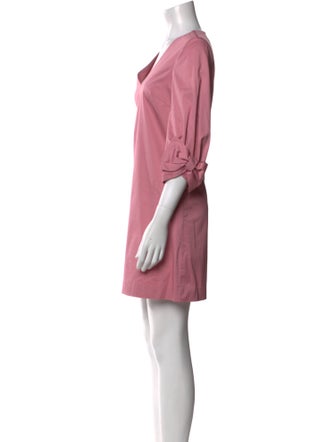 Ted Baker V-Neck Mini Dress