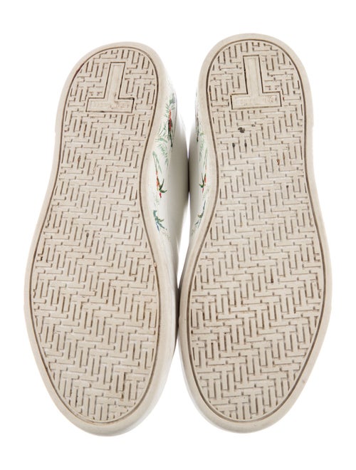 Ted Baker Leather Graphic Print Sneakers