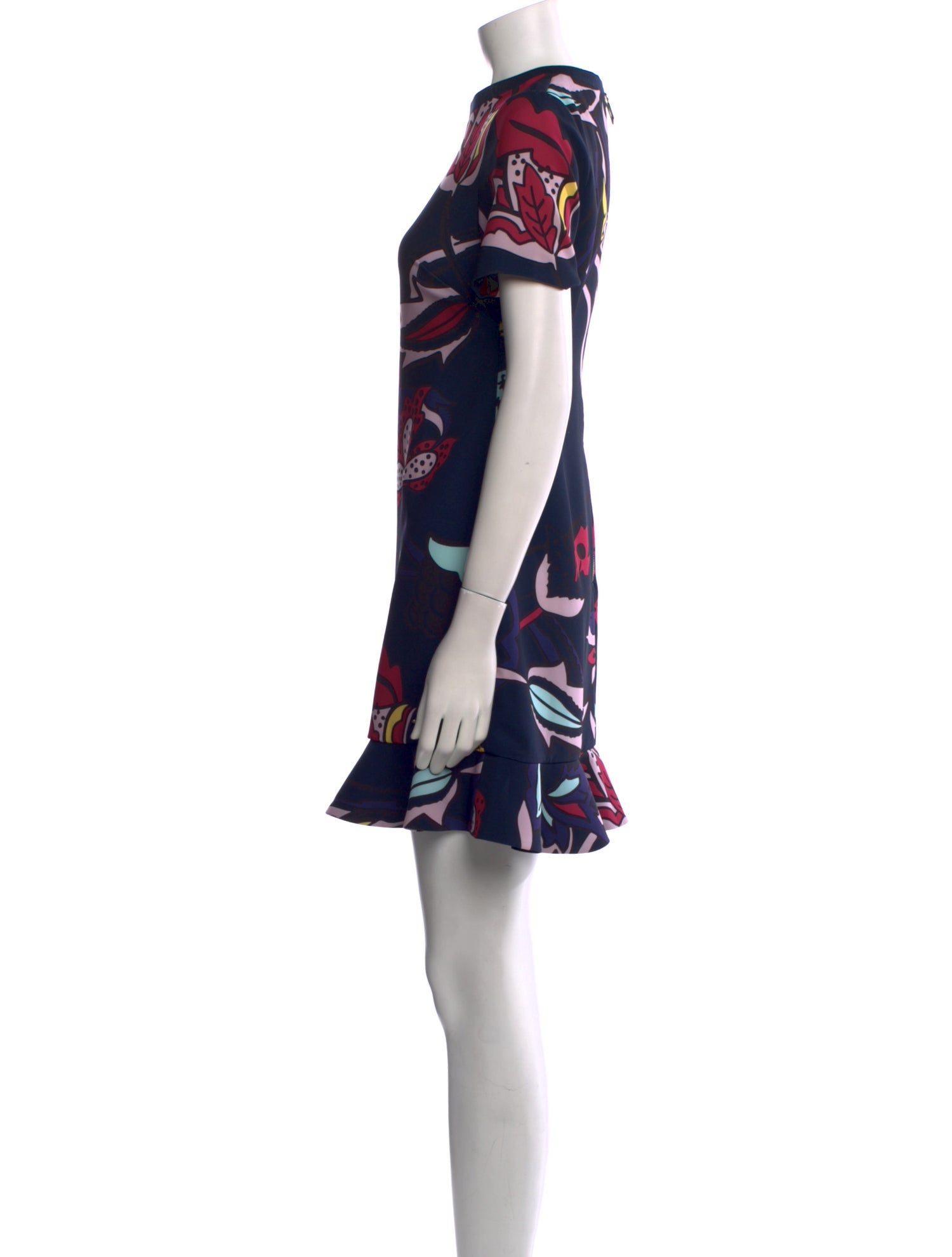 Ted Baker Floral Print Mini Dress