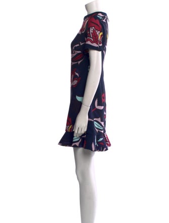 Ted Baker Floral Print Mini Dress