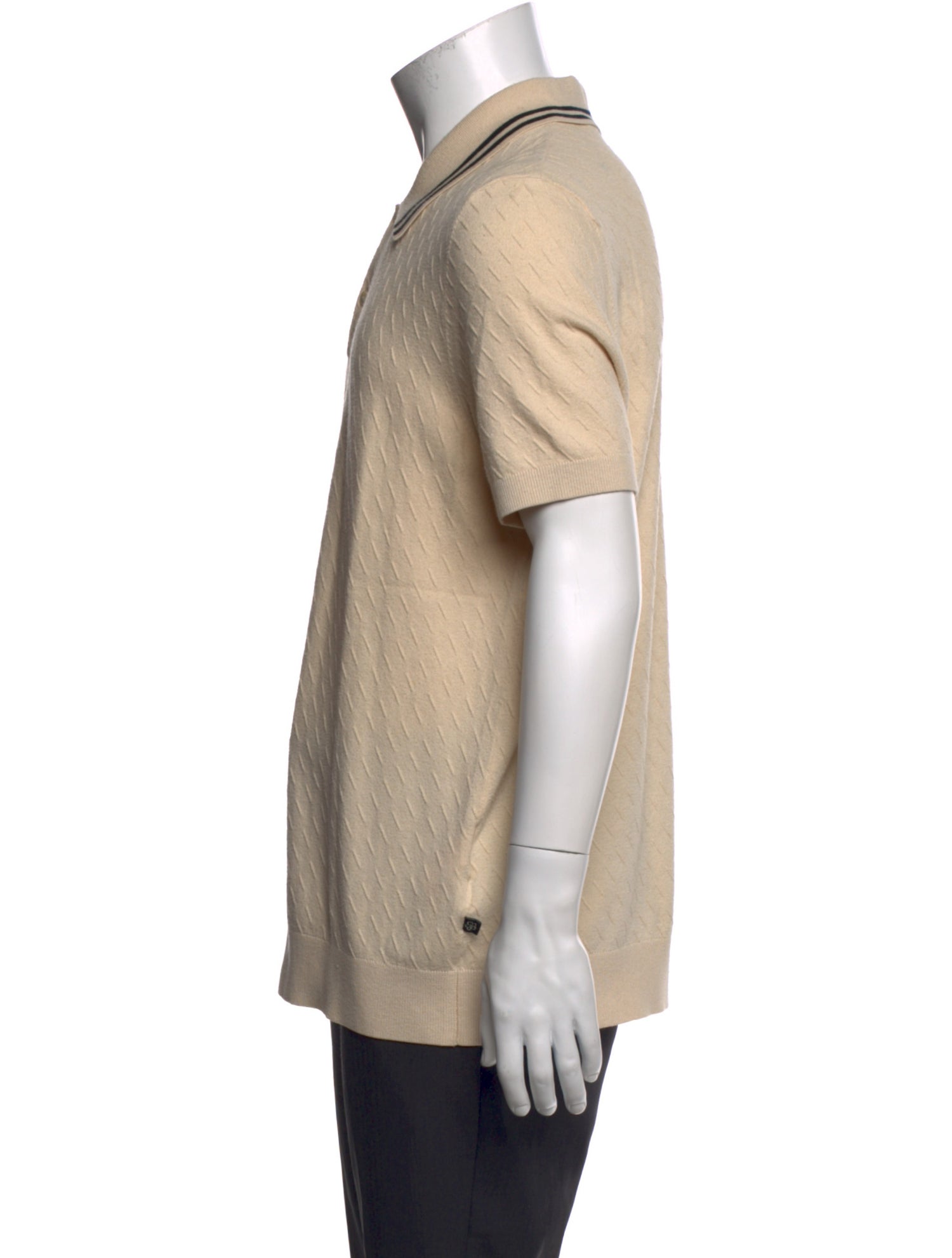 Ted Baker Collar Short Sleeve Polo Sweater