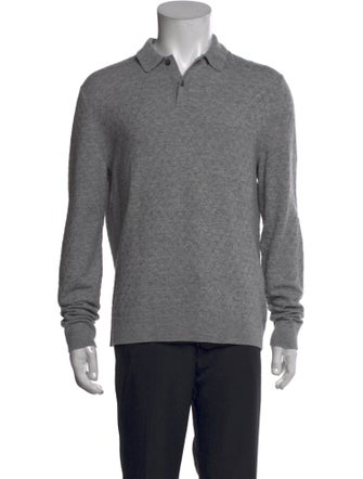 Ted Baker Collar Long Sleeve Polo Sweater