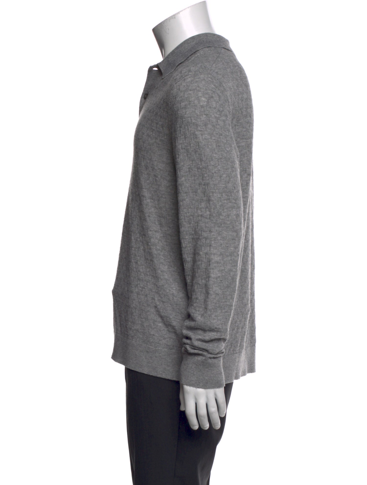 Ted Baker Collar Long Sleeve Polo Sweater