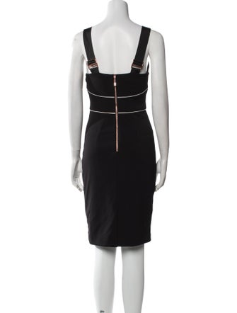 Ted Baker V-Neck Knee-Length Dress