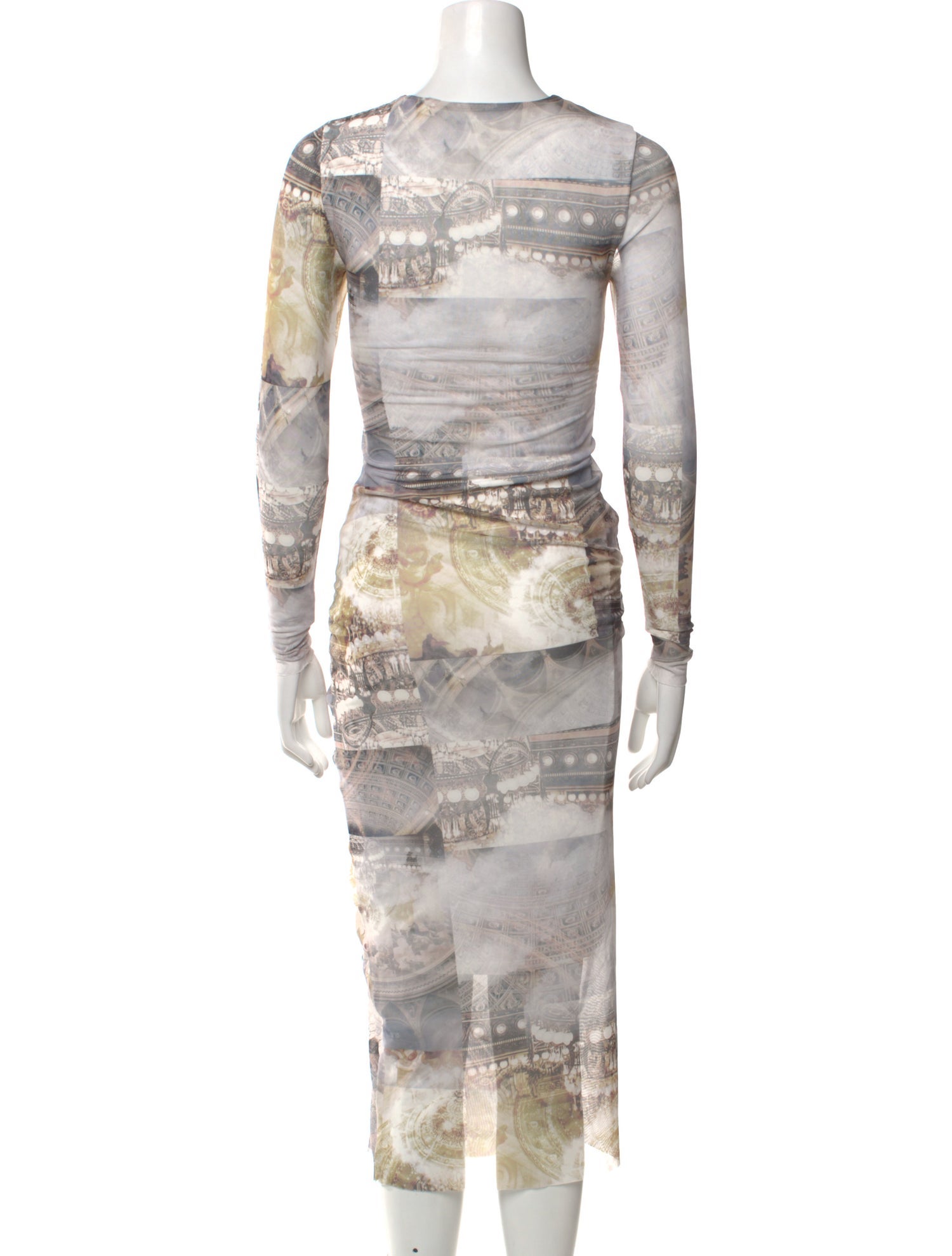 Ted Baker Printed Midi Length Dress