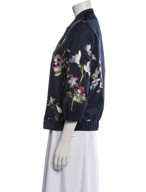 Ted Baker Floral Print Bomber Jacket