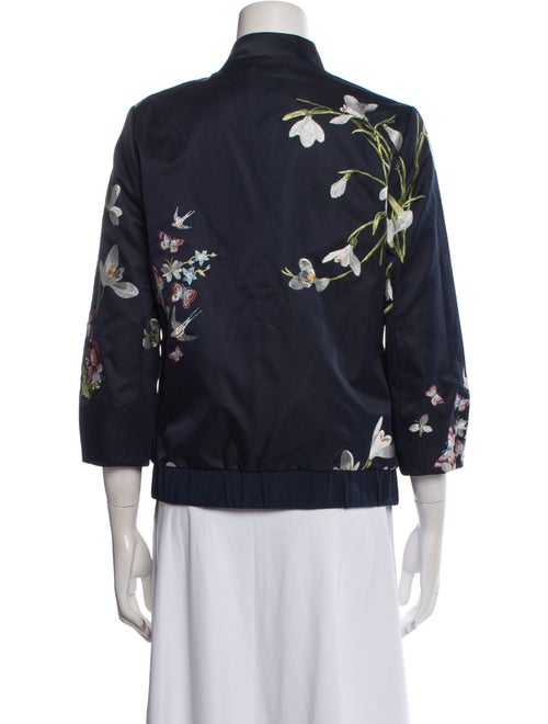 Ted Baker Floral Print Bomber Jacket