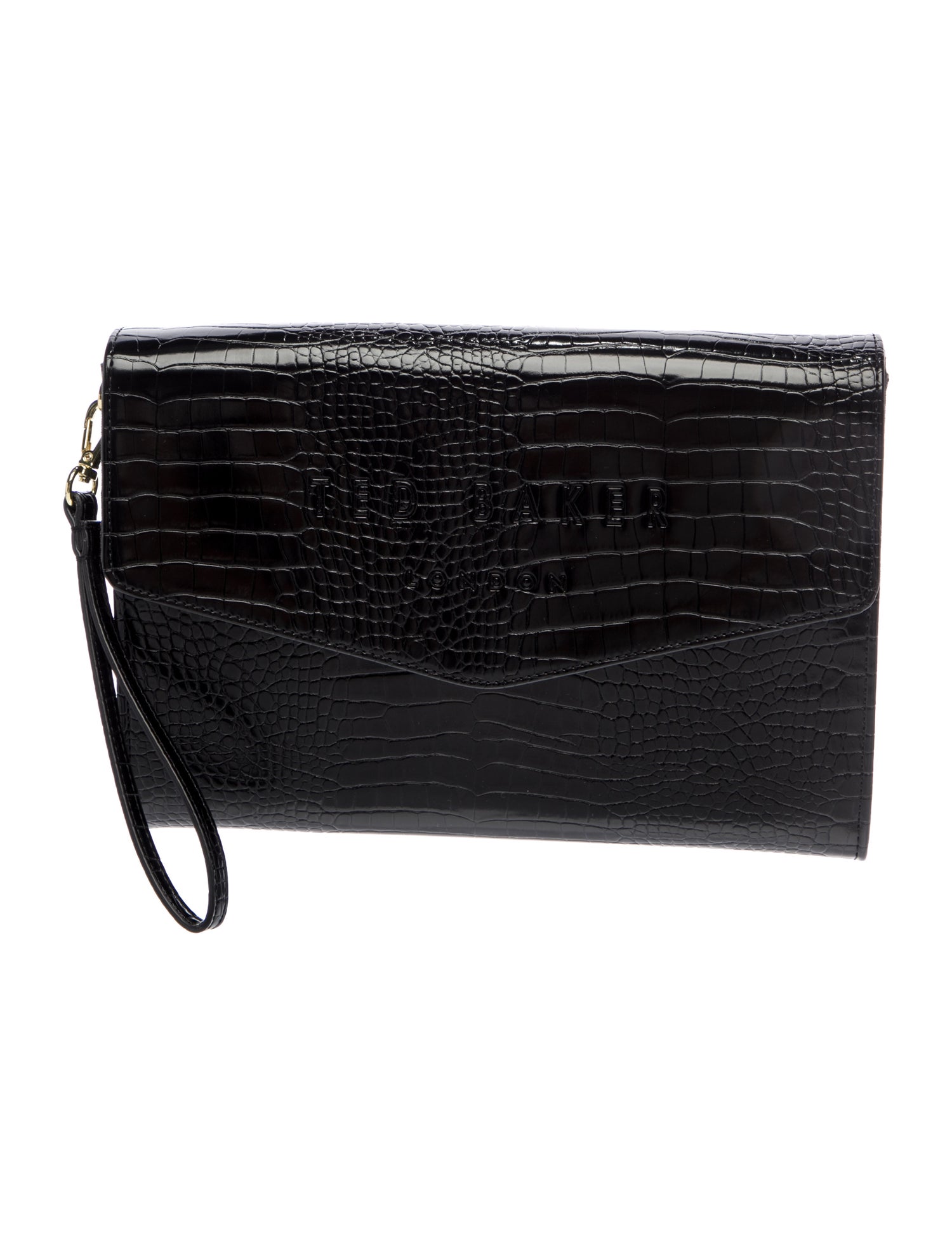 Ted Baker Embossed Leather Clutch