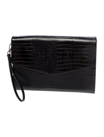 Ted Baker Embossed Leather Clutch