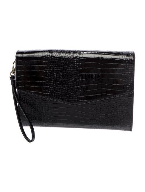 Ted Baker Embossed Leather Clutch
