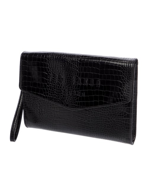 Ted Baker Embossed Leather Clutch