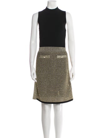 Ted Baker Mock Neck Mini Dress