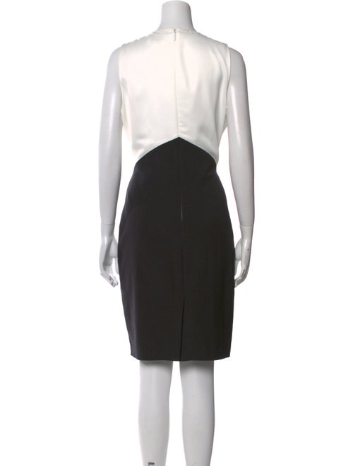 Ted Baker Colorblock Pattern Knee-Length Dress