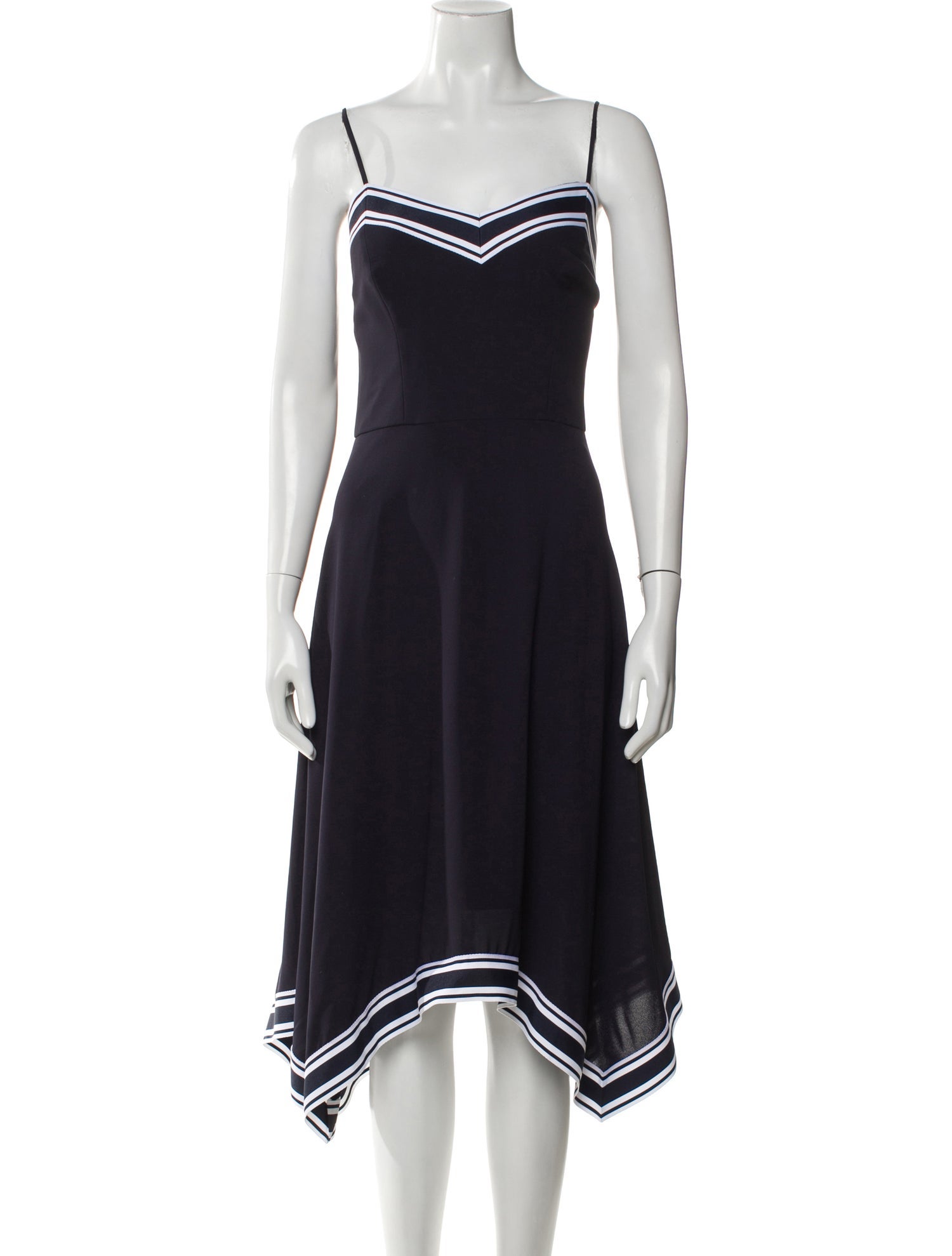 Ted Baker V-Neck Midi Length Dress