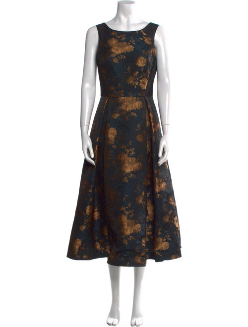 Ted Baker Floral Print Long Dress