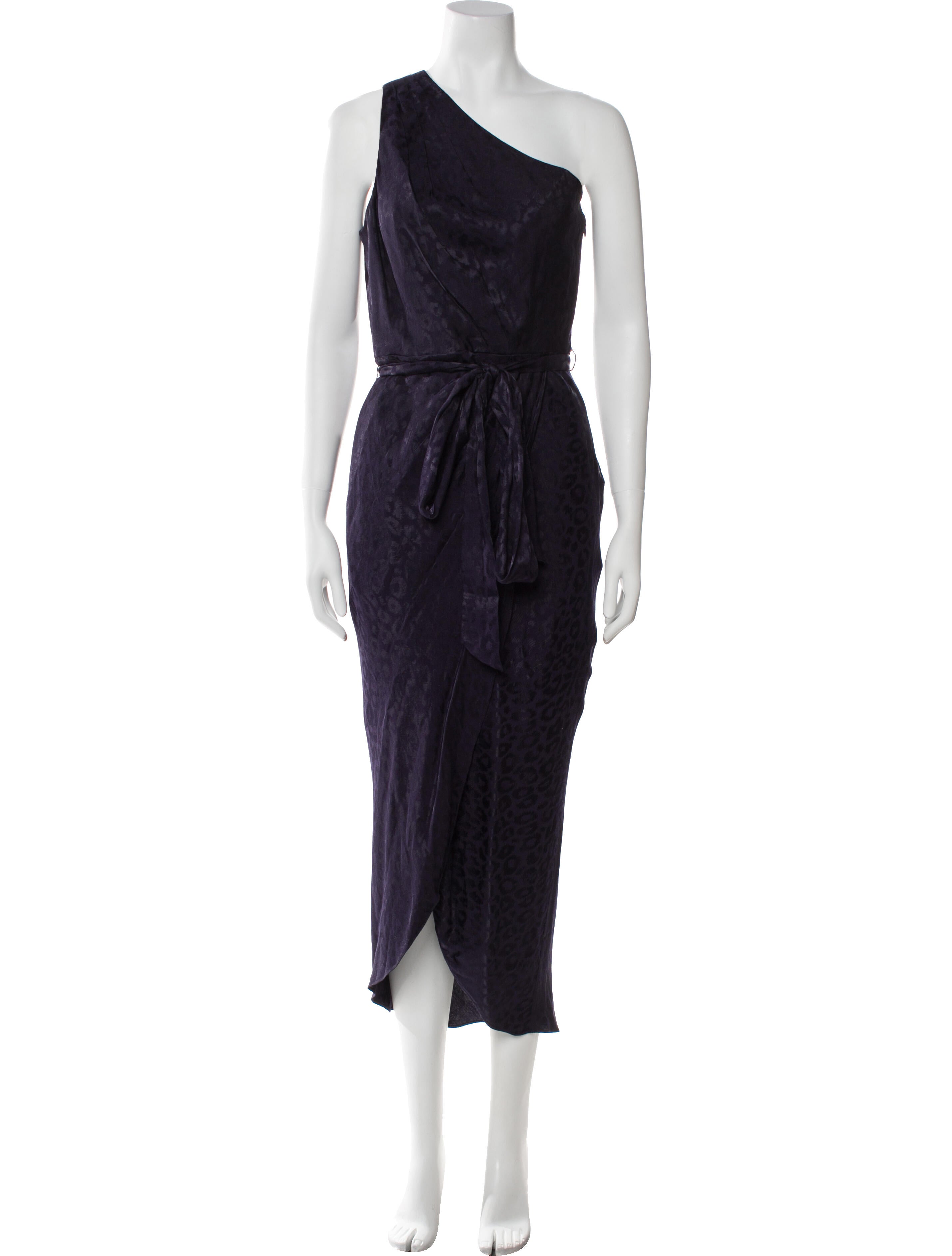 Ted Baker One-Shoulder Long Dress