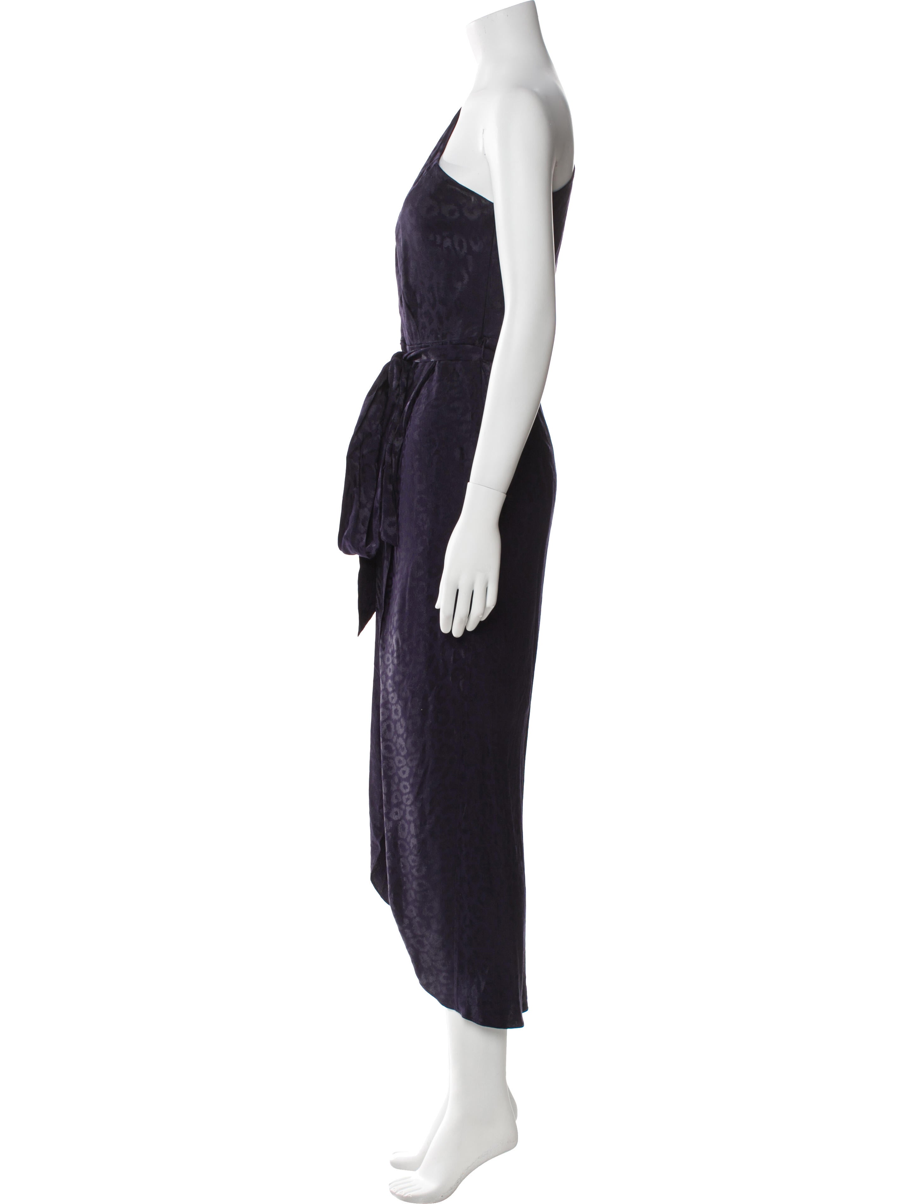 Ted Baker One-Shoulder Long Dress