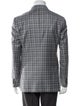 Ted Baker Wool Plaid Print Blazer