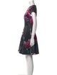 Ted Baker Floral Print Mini Dress
