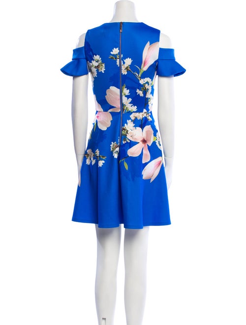 Ted Baker Floral Print Mini Dress