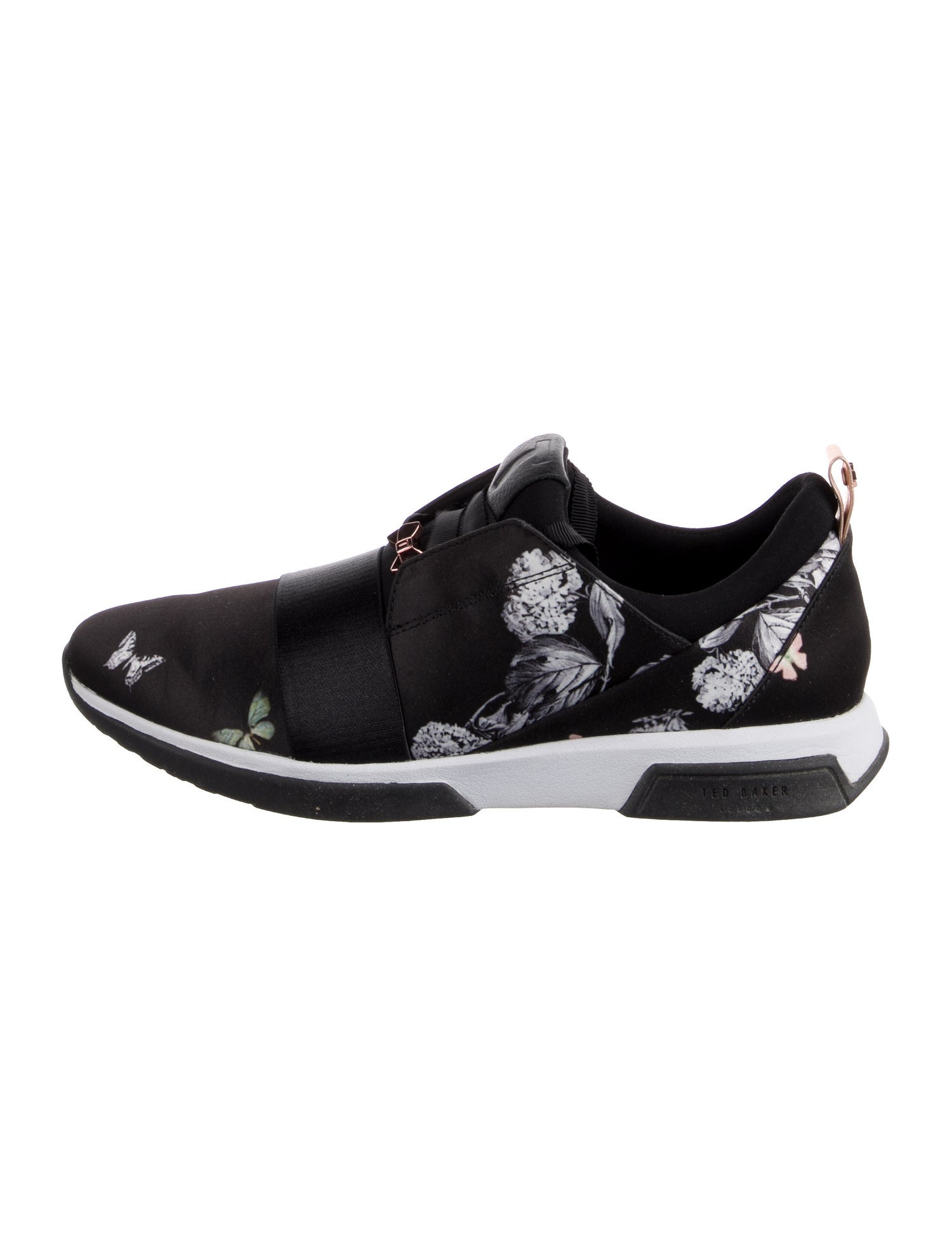 Ted Baker Nylon Floral Print Sneakers