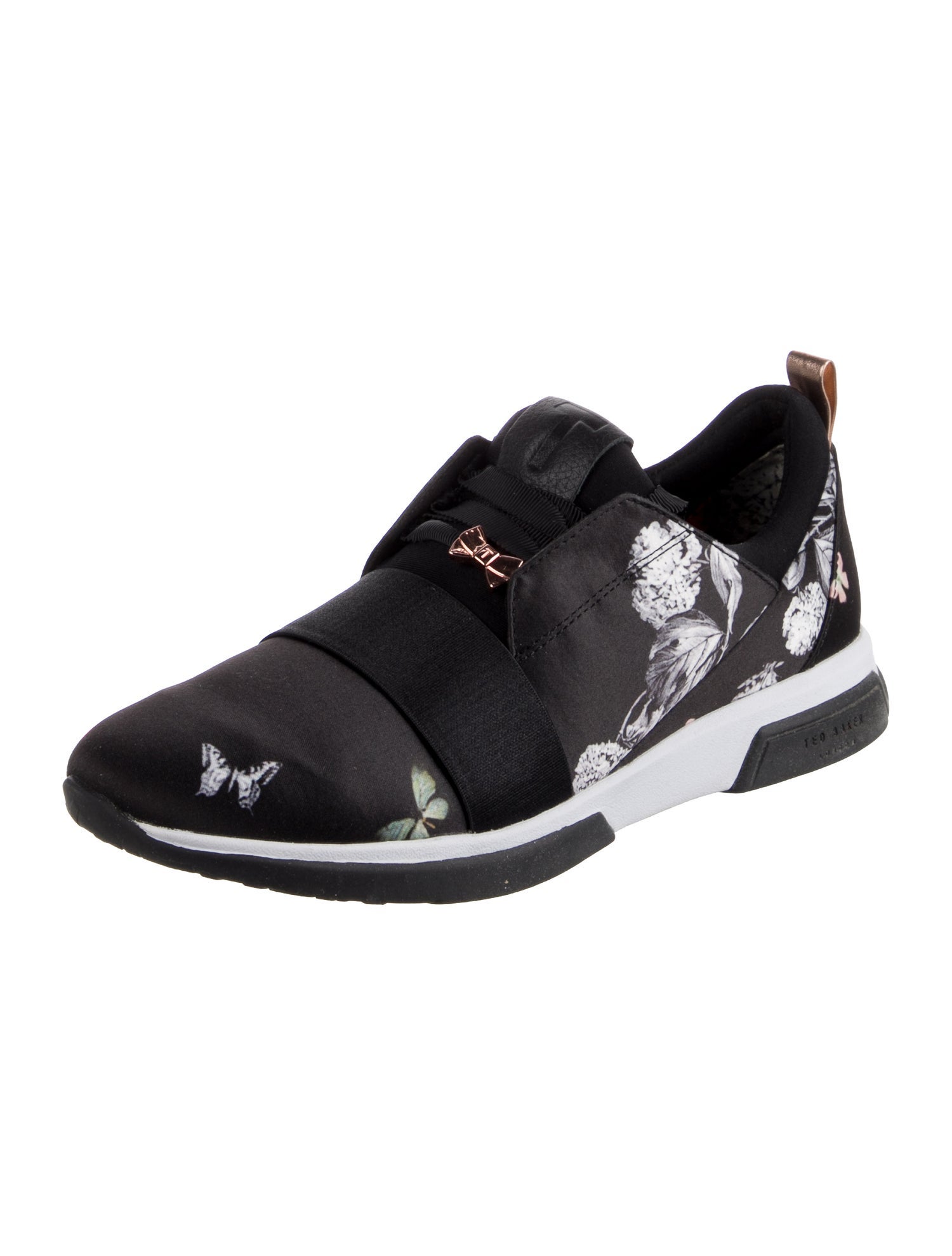 Ted Baker Nylon Floral Print Sneakers