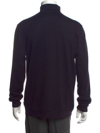 Ted Baker Mock Neck Long Sleeve Polo Sweater