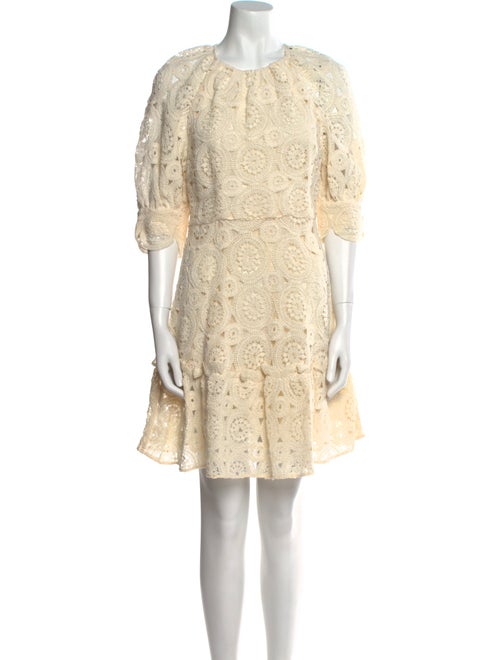 Ted Baker Lace Pattern Mini Dress