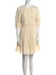 Ted Baker Lace Pattern Mini Dress