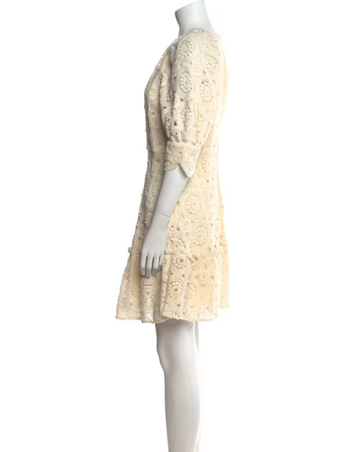 Ted Baker Lace Pattern Mini Dress