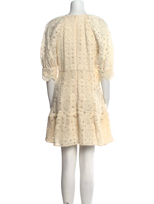 Ted Baker Lace Pattern Mini Dress