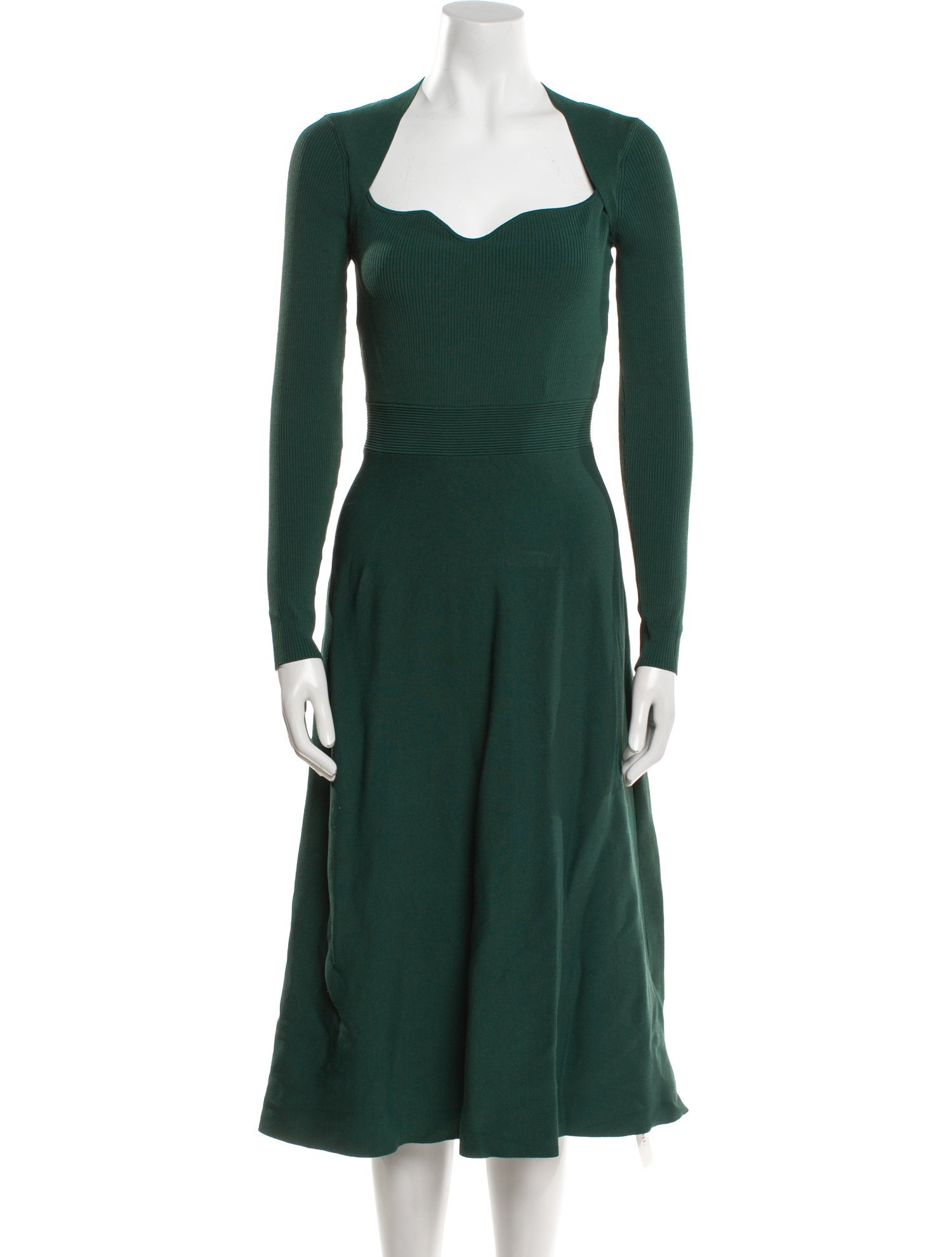 Ted Baker Square Neckline Midi Length Dress