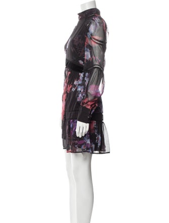 Ted Baker Floral Print Mini Dress