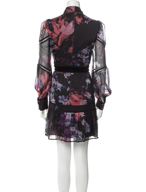 Ted Baker Floral Print Mini Dress