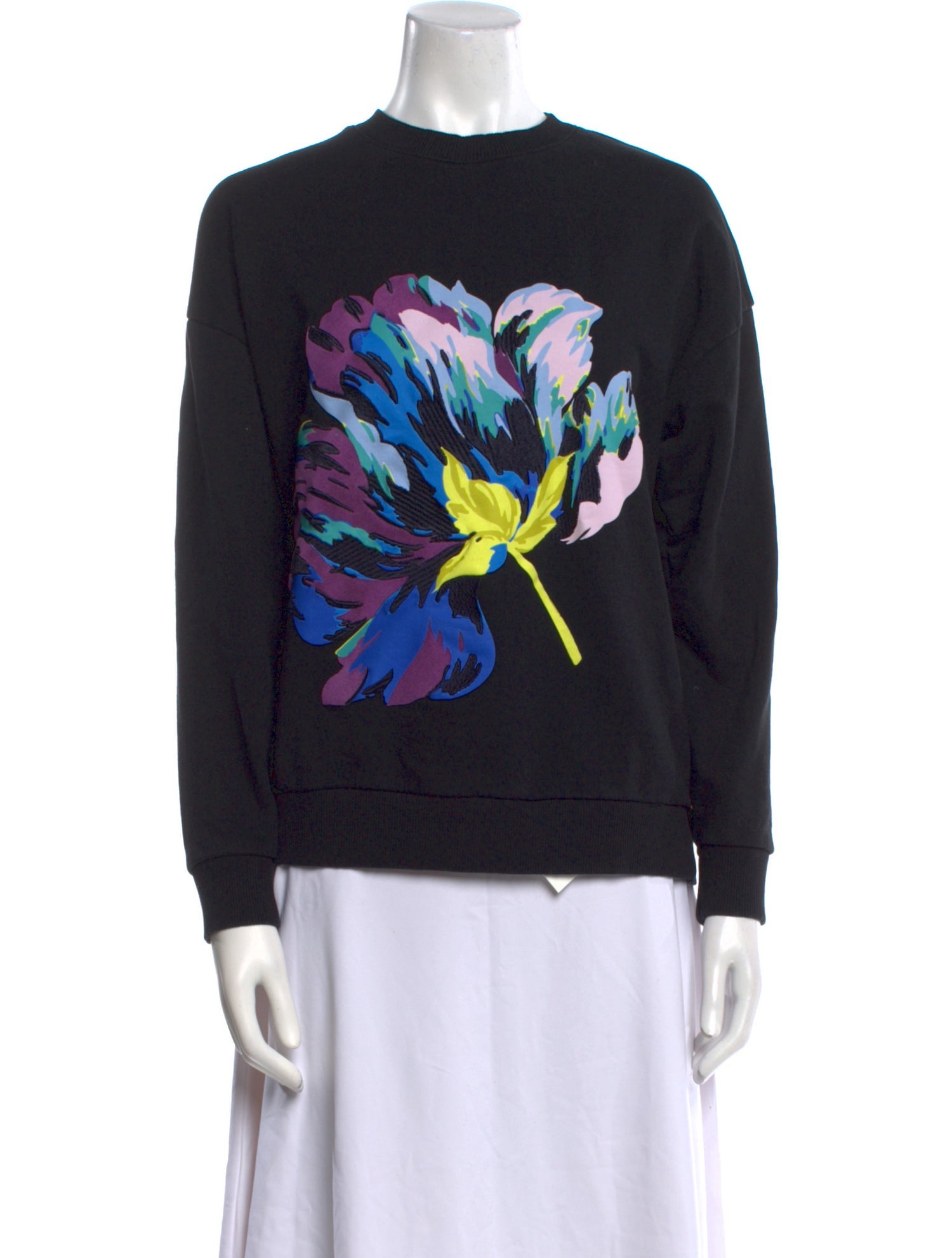 Ted Baker Graphic Print Crew Neck Sweater