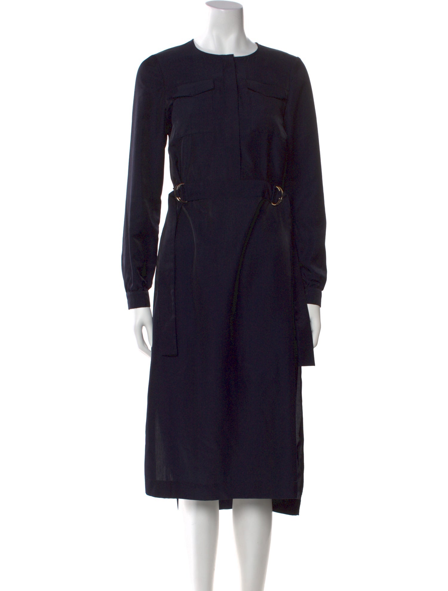 Ted Baker Crew Neck Midi Length Dress