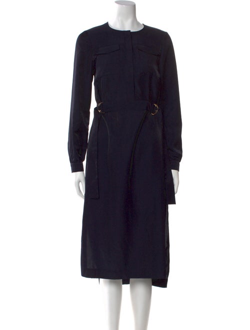 Ted Baker Crew Neck Midi Length Dress