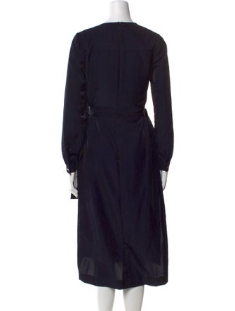 Ted Baker Crew Neck Midi Length Dress