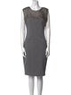 Ted Baker Crew Neck Knee-Length Dress