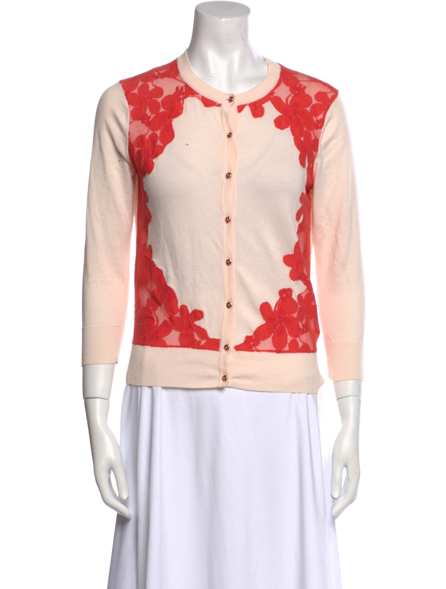 Ted Baker Printed Crew Neck Sweater