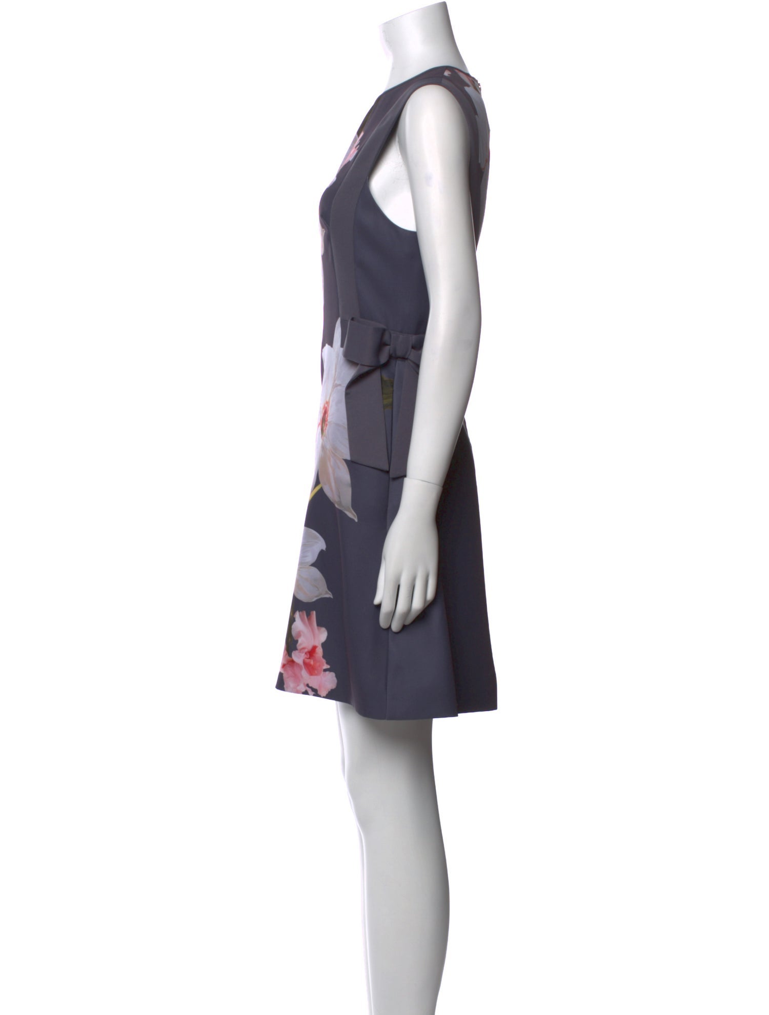 Ted Baker Floral Print Mini Dress w/ Tags