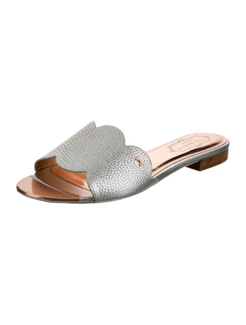 Ted Baker Leather Colorblock Pattern Slides