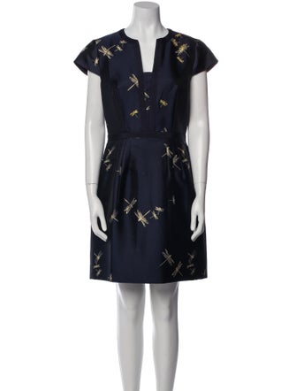 Ted Baker Printed Mini Dress