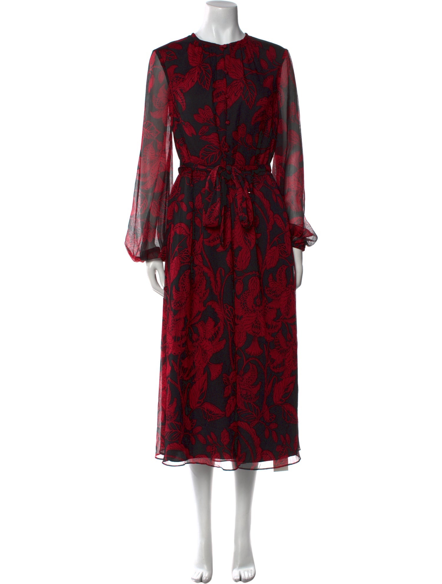 Ted Baker Silk Long Dress
