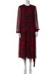 Ted Baker Silk Long Dress