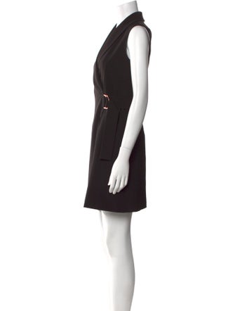 Ted Baker V-Neck Mini Dress